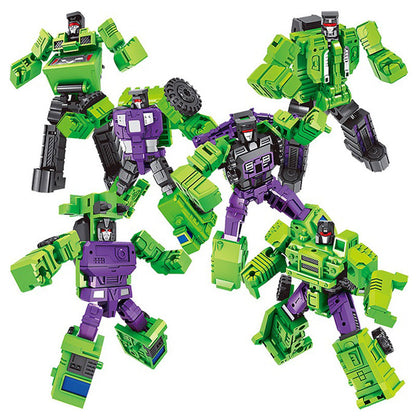 Transform 6 in 1 Model MINI Devastator 21CM Action Figure Toy