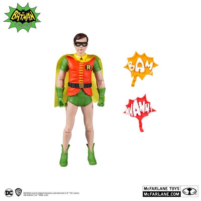 DC Comics McFarlane Batman Joker Robin Action Figures