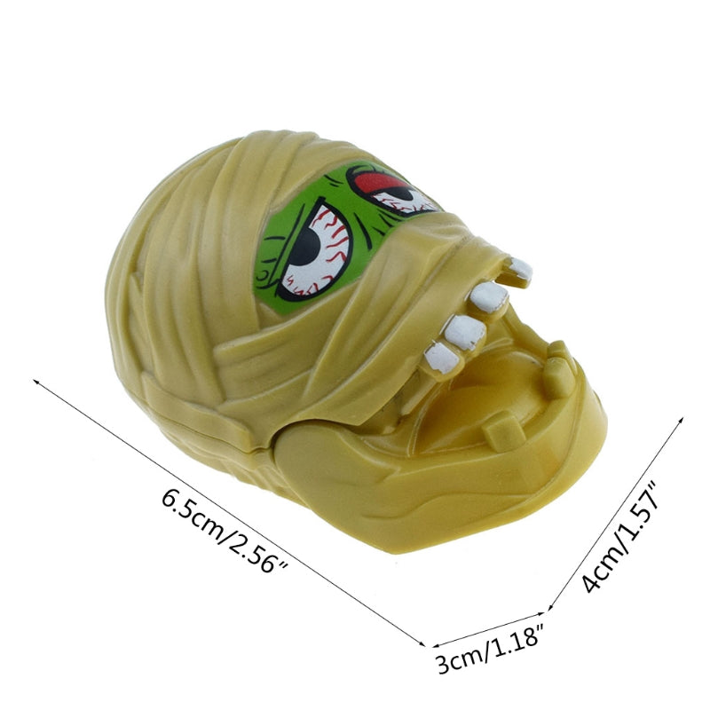 Wind Up Crawling Mummy Zombie Head