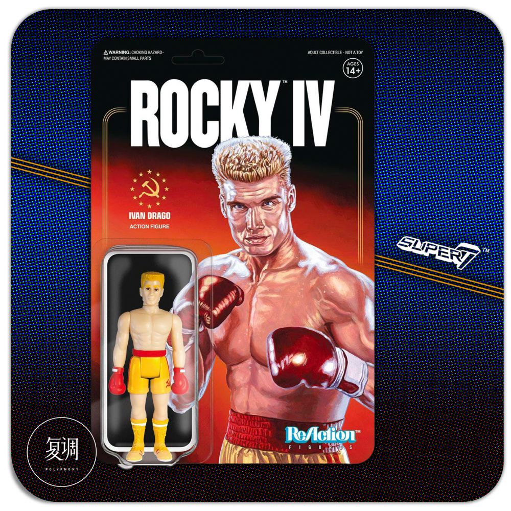 Super 7 Super hero rocky sico apollo creed ivan drago Action Figure 3.75inch Collectible Model Toy Doll Gift