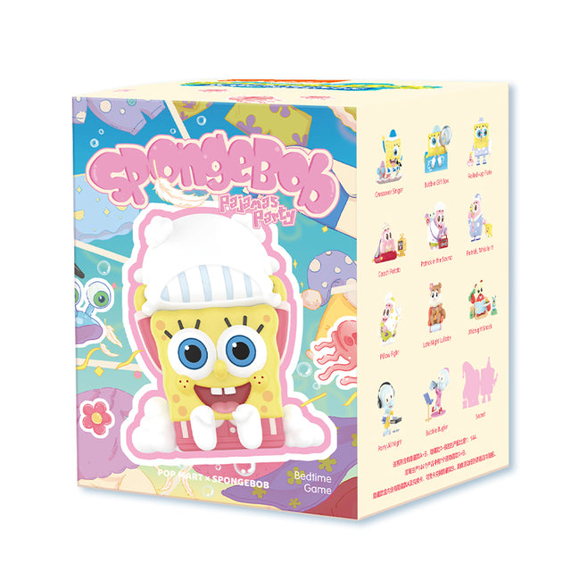 POP MART SpongeBob Pajamas Party Series Mystery Box 1PC or 12PC Figure