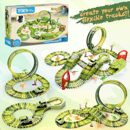 Dinosaur Tracks Railway Toy Set