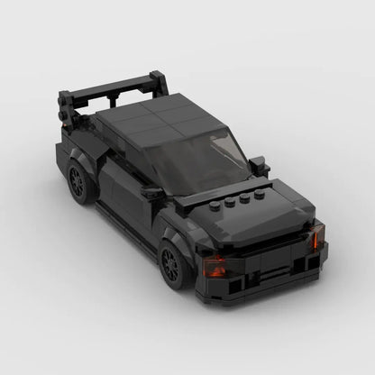 Mitsubishi EVO Sports Car Building Brick Set