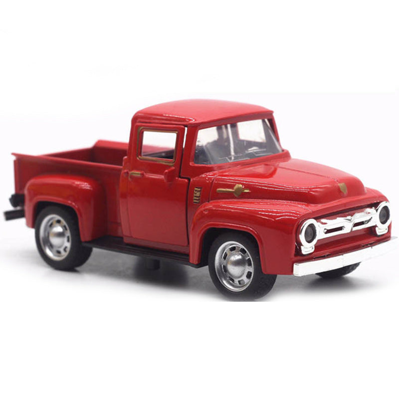 Pickups Truck Model 1:32 Scale Pull Back Alloy Diecast &amp; Toys Vehicle Christmas Collection Gift Toy Car For Boys Children Y110