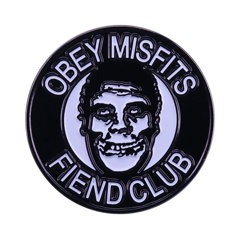 Misfits Enamel Pins