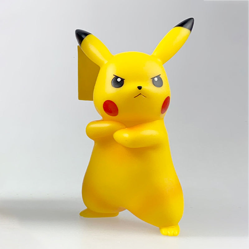 Pokemon Cute Angry Pikachu Action Figure