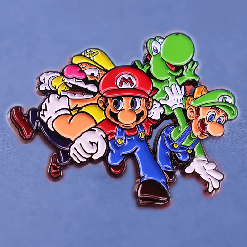 Super Mario Lapel Pins