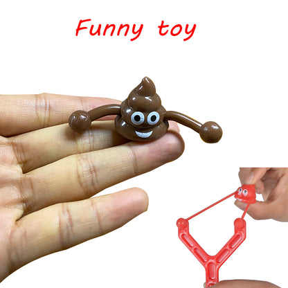 Toy Slingshot Fake Poop