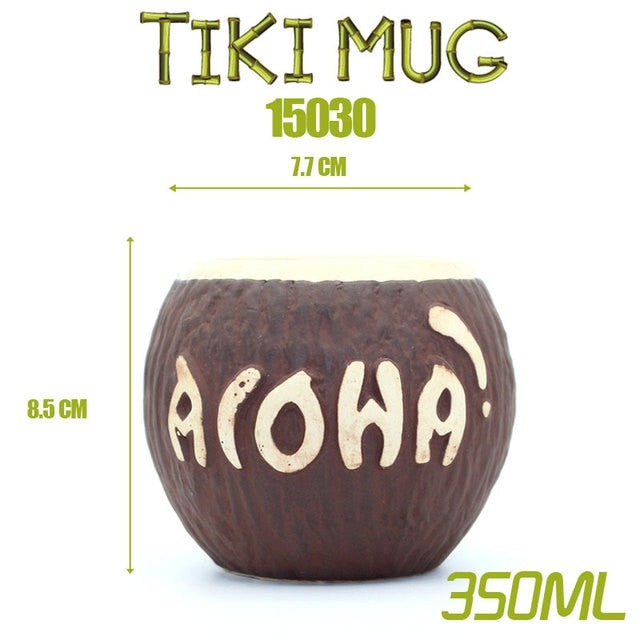 Wacky Assortment of Tiki Bar Mugs