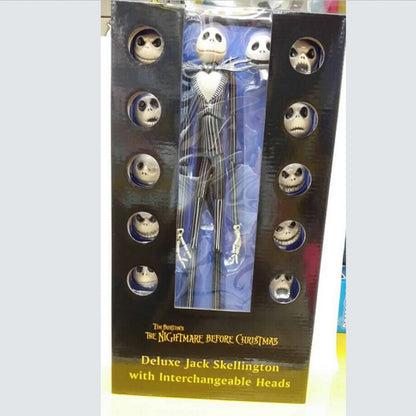 Deluxe Jack Skellington Interchangeable Heads Action Figure