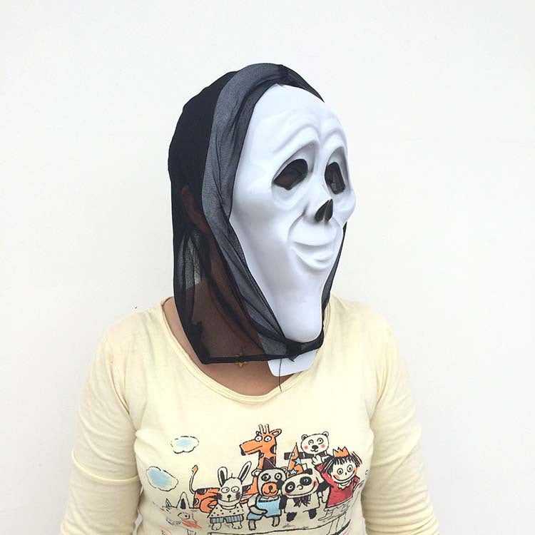 Horror Mask Death Is Coming Scream Mask Halloween Ghost Festival Ghost Face Mask