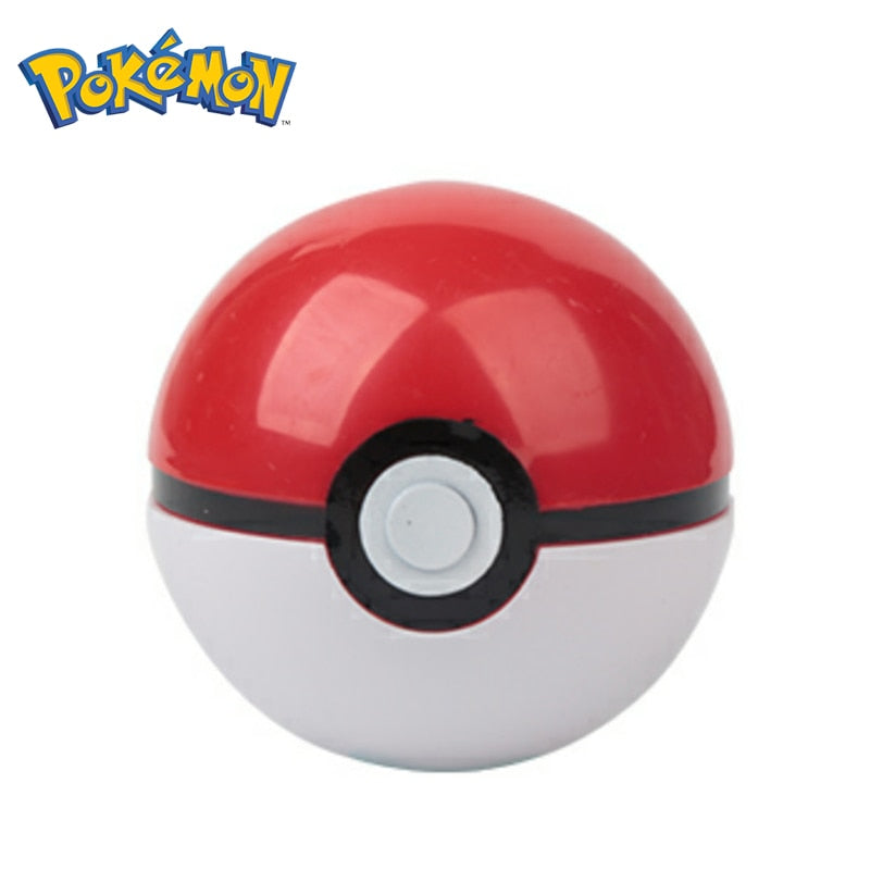 Pokemon  7cm Pokeball Pikachu Elf Ball Master Action Figures