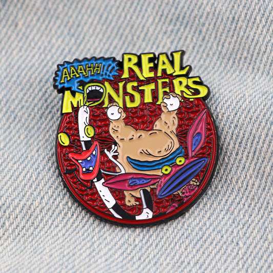 AAAHH!!! Real Monsters Enamel Pin