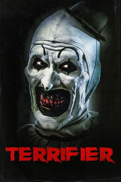 More style Hot Terrifier Art the Clown Horror Classic Movie Art Film Print Silk Poster Home Wall Decor 24x36inch