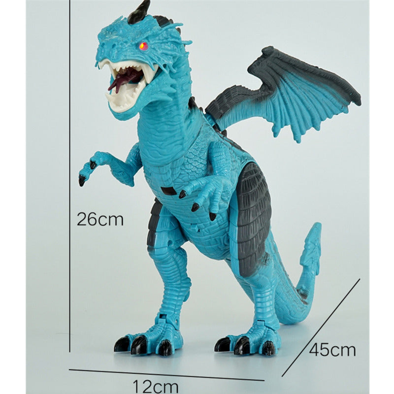 Big Dragon Fire Breathing Electric Remote Control Toy