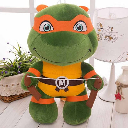 25CM Plush Toys Teenage Mutant Ninja Turtles Action Figure Cartoon Toys For Children Anime Figure Doll Birthday Gifts