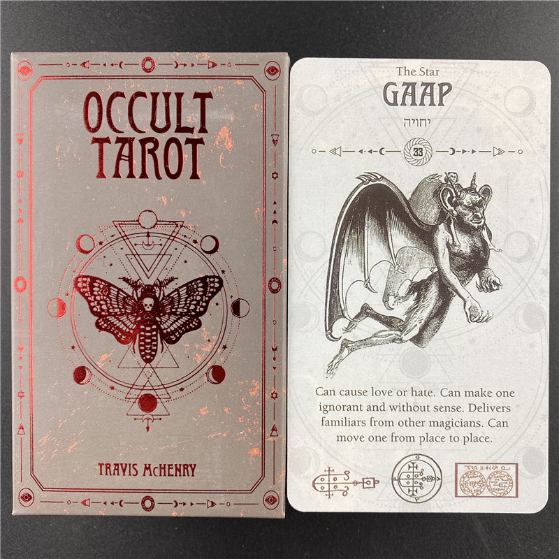 Occult Tarot Cards English Version