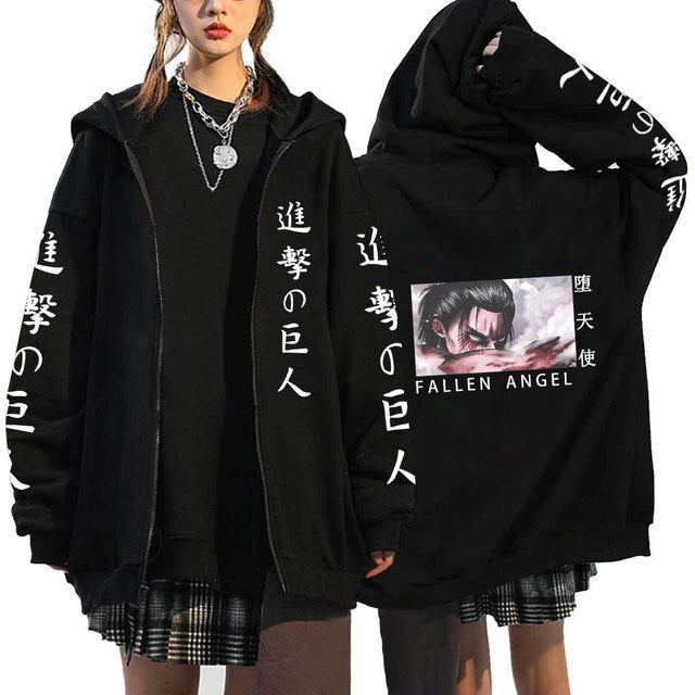 Attack On Titan Zip Hoodies