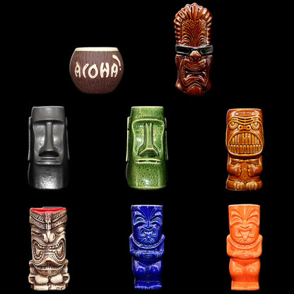 Wacky Assortment of Tiki Bar Mugs