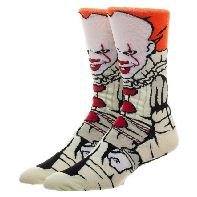 Horror Style Cotton Adult Sized Socks