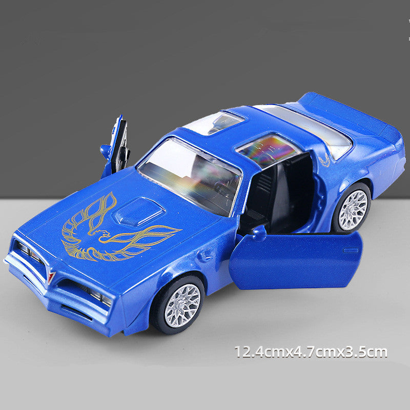 Quality 1:36 alloy pull back PONTIAC FIREBIRD car model,2-door classic car sports car toy,free shipping