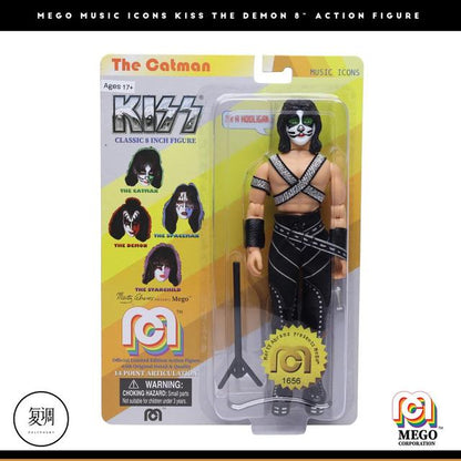 Mego Kiss Band The Demon Rock Band Action Figure