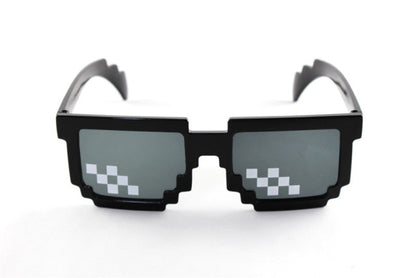 8 Bit Pixelated Thug Life Sunglasses