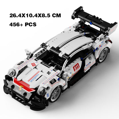 400pcs+ STEM Building Blocks Racing Car High-Tech Brick Model Kit