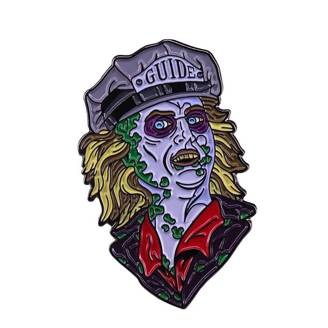 Beetlejuice Enamel Pins