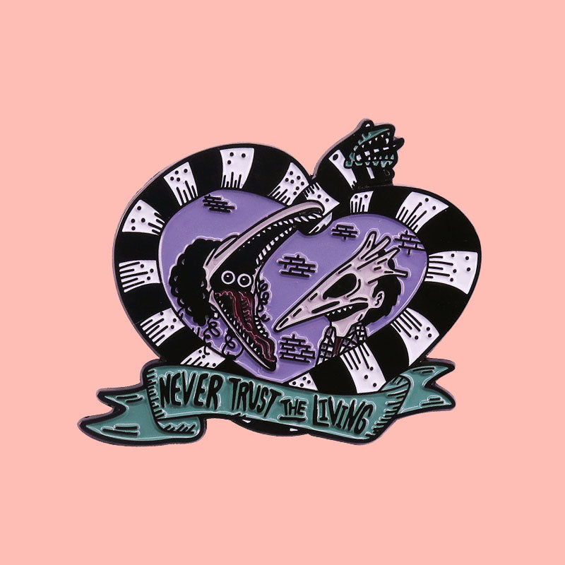 Beetlejuice Enamel Pin