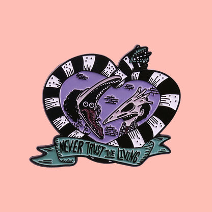 Beetlejuice Enamel Pin