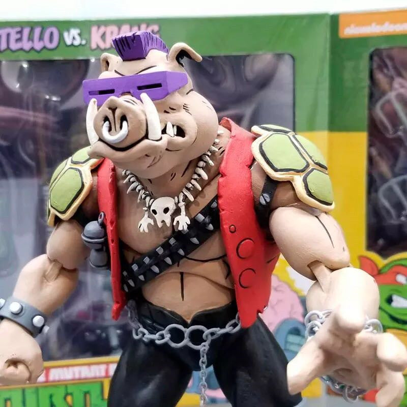 Teenage Mutant Ninja Turtles Bebop and Rocksteady Action Figure Set