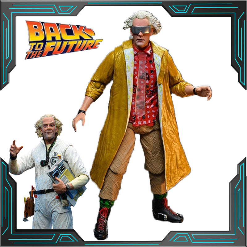 Back To The Future Action Figure Dr.Emmett Brown The Thing Ultimate Macready Soldier Set DIY Anime Decor Collectile Gift