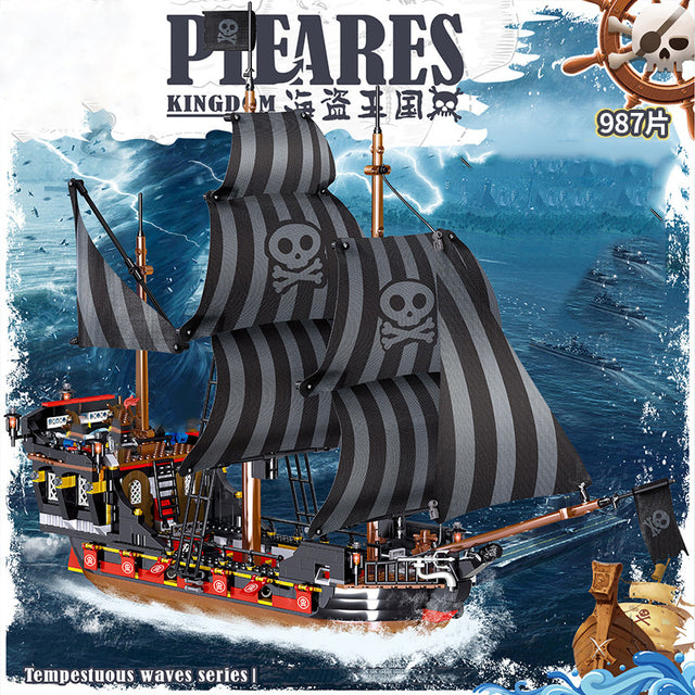 Pirate Ships Model Building Bricks