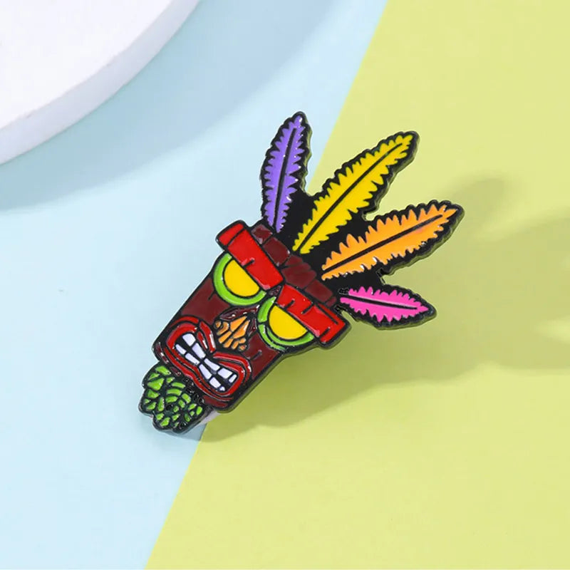 Aku Aku Enamel Pin