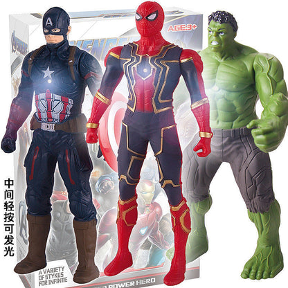 Marvel Spiderman Hulk Ironman 17cm Action Figure Toy