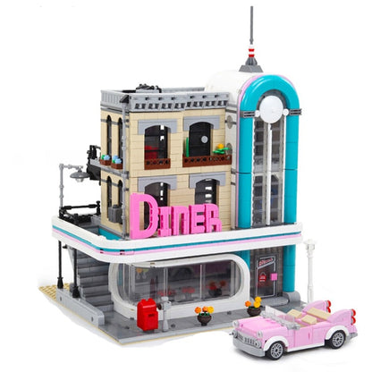 Downtown Diner Building Blocks