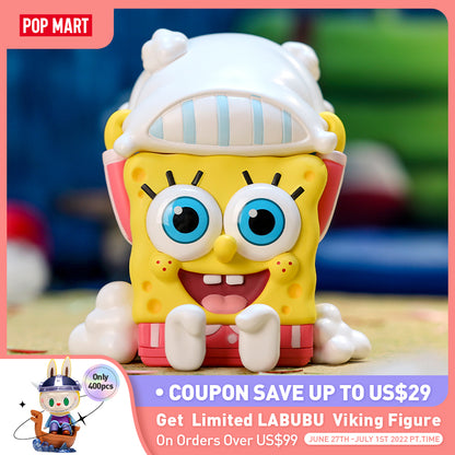 POP MART SpongeBob Pajamas Party Series Mystery Box 1PC or 12PC Figure