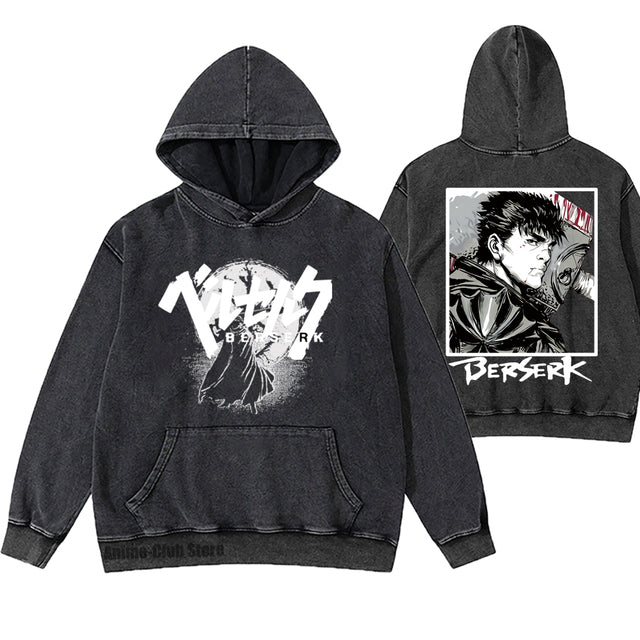 Berserk Retro Long Sleeve Sweatshirts