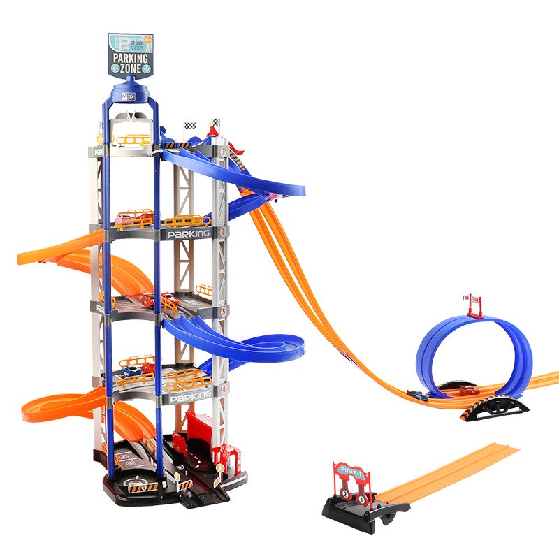 City Parking Race Track Set