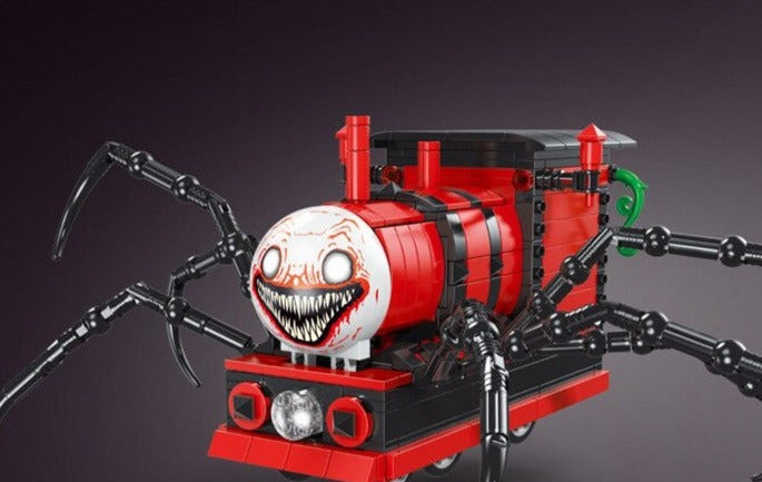 Horror Spider Train Building Blocks