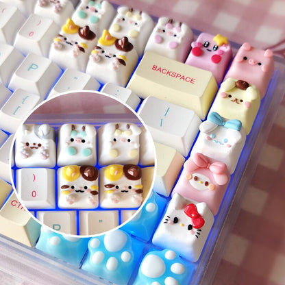 Animal Key Cap Keys for Keyboard