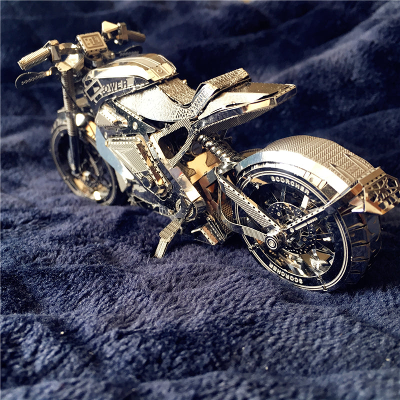 MMZ MODEL NANYUAN 3D Metal puzzle Vengeance Motorcycle Collection Puzzle 1:16 l DIY 3D Laser Cut Model puzzle toys for adult