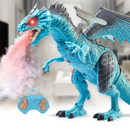 Big Dragon Fire Breathing Electric Remote Control Toy