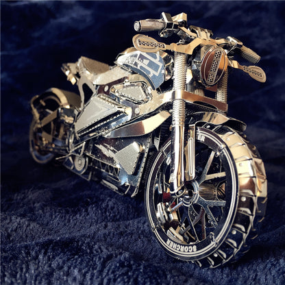 MMZ MODEL NANYUAN 3D Metal puzzle Vengeance Motorcycle Collection Puzzle 1:16 l DIY 3D Laser Cut Model puzzle toys for adult