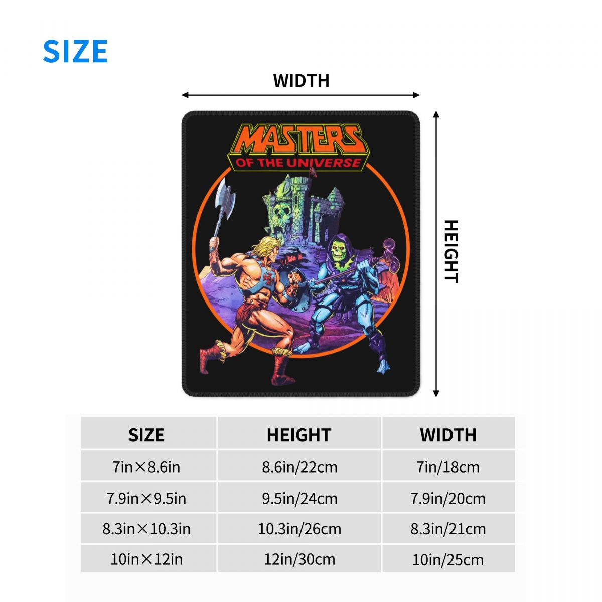 He Man The Masters Of The Universe Mouse Pads