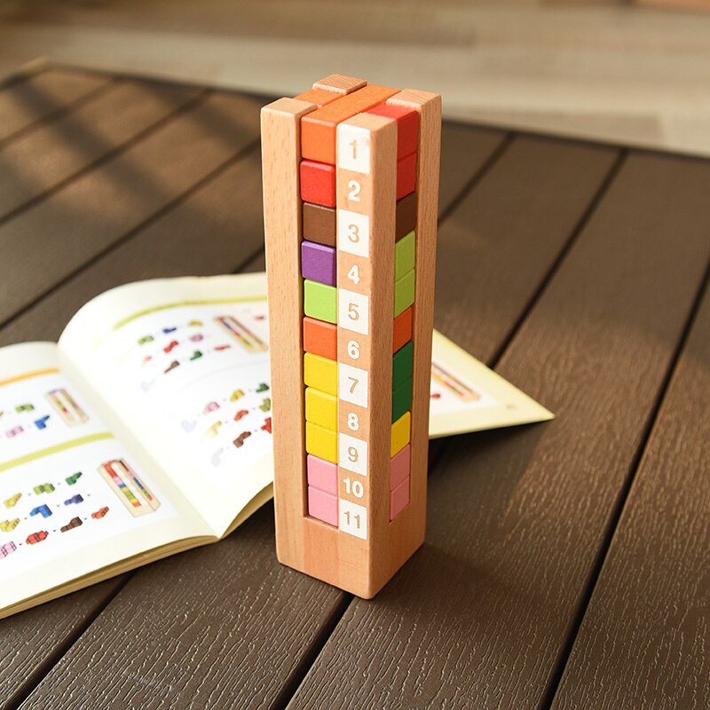 Tetris Style Wood Tower Block Game