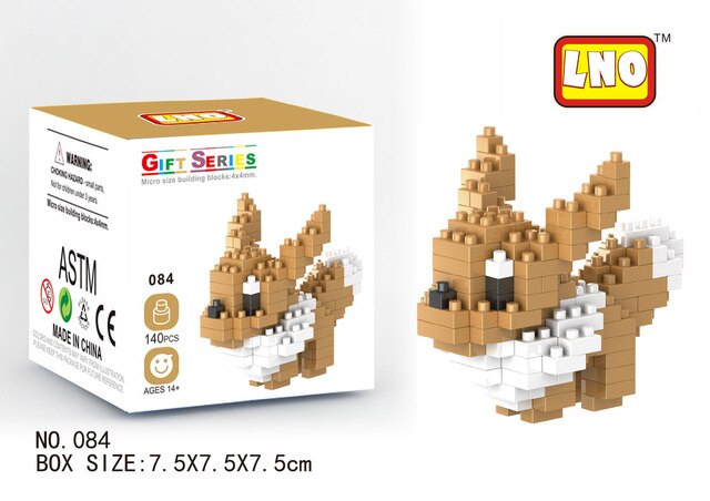 Pokemon Character Building Blocks