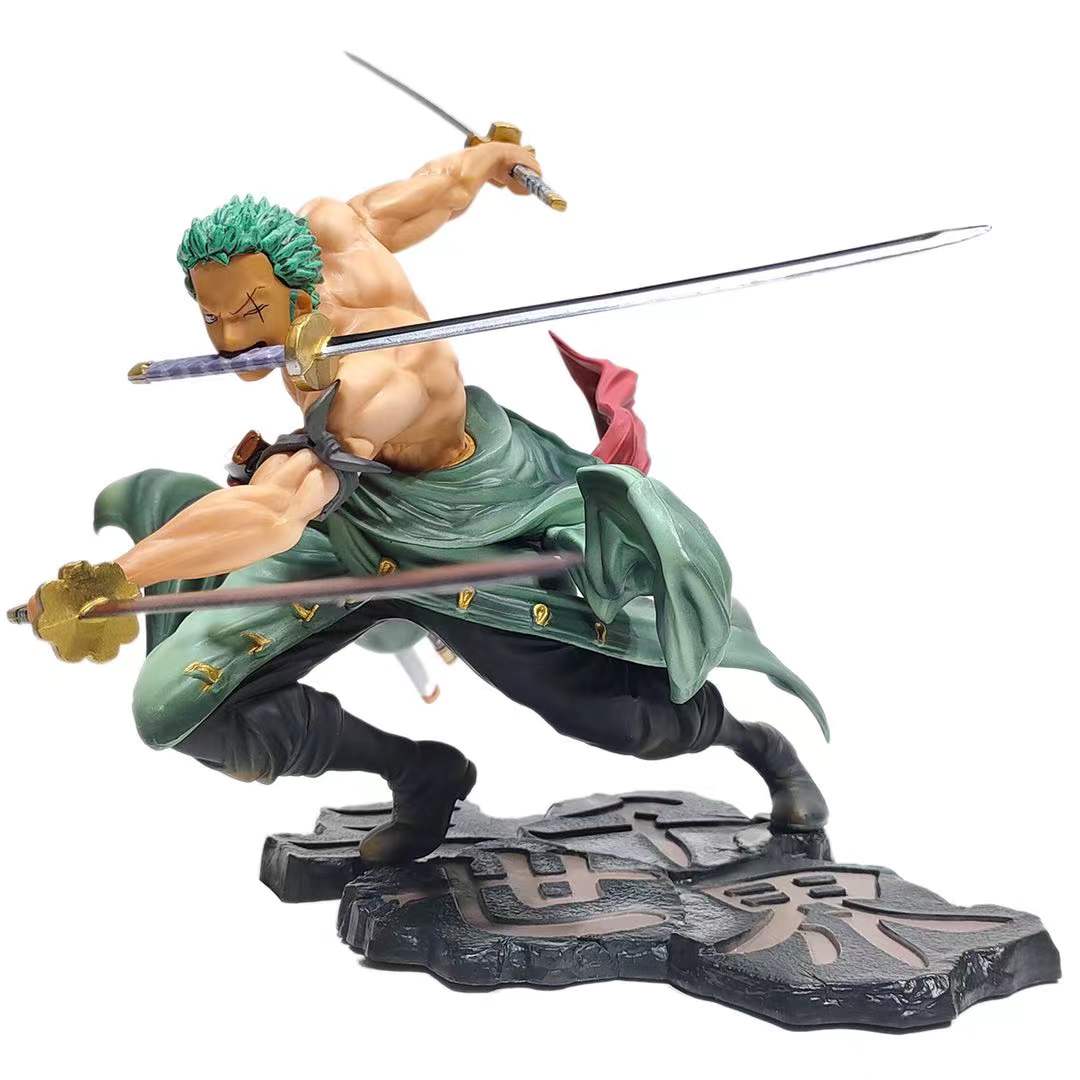 One Piece Banpresto Anime Roronoa Zoro Standing Ver. PVC Action Figure Collection Model Toys Kids Gifts 10CM