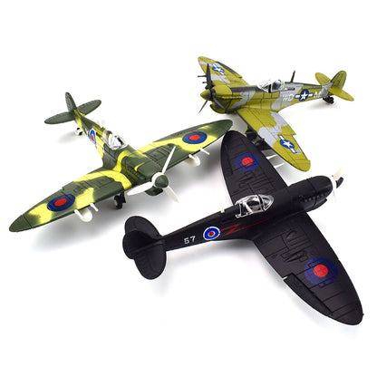 Random Color Spitfire Fighter Model Kit